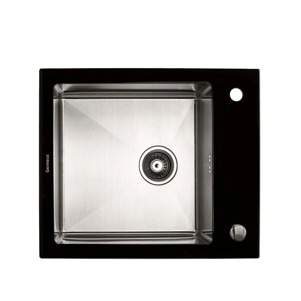 Platinum Handmade BLACK GLASS 60*51