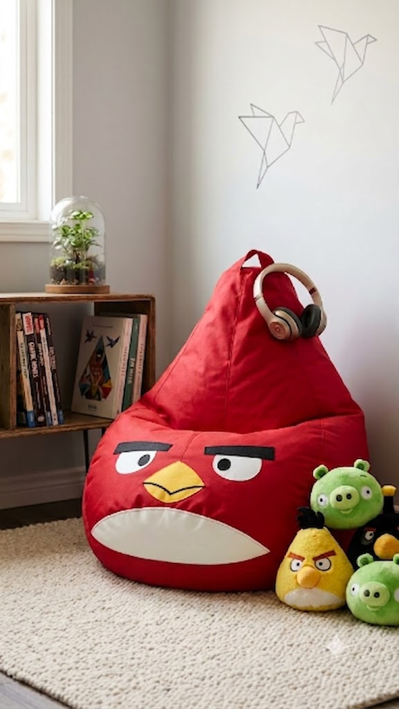 Пуф дитячий «Angry Birds»