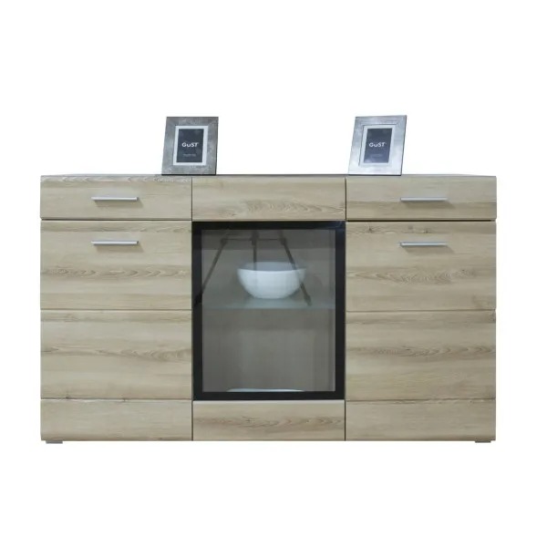 Комод Ушер KOM1W2D2S Дуб сонома